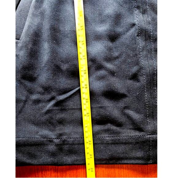 NWT Gap V Neck Sleeveless Black Mini  Dress w/ Pockets, Stitching details, Sz XS - Picture 10 of 10